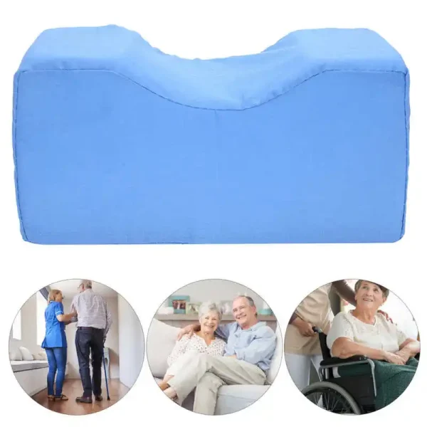 Foot Raise Ankle Pillow Mat Anti Bedsore Cushion Cotton Cloth + Sponge Elderly Bedridden Patient Disabled Leg Rest Elevating Pad - Image 2