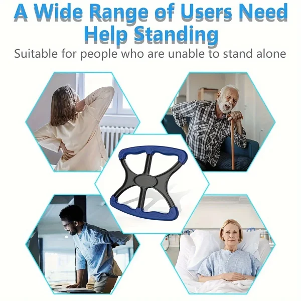 1pc Easily Stand Up Anywhere, Lightweight And Portable Mobility Aid For The Elderly And Disabled, Enhancing Independence - Image 4