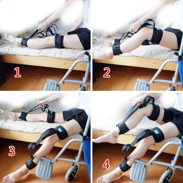 Medical Leg Lifter Strap Assist Physical Therapy Elderly Leg Lifter Strap Mobility Tool Disability Surgery Rehabilitation Straps - Image 5