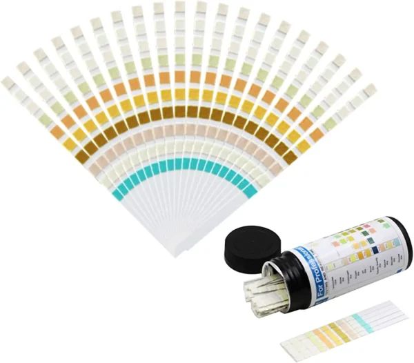 URS-10T Urine Test Strips 10 Parameters Reagent Strips for Urinalysis URS 100 Strips - Image 3