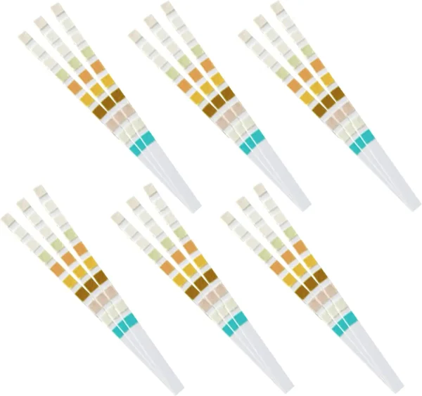 URS-10T Urine Test Strips 10 Parameters Reagent Strips for Urinalysis URS 100 Strips - Image 4