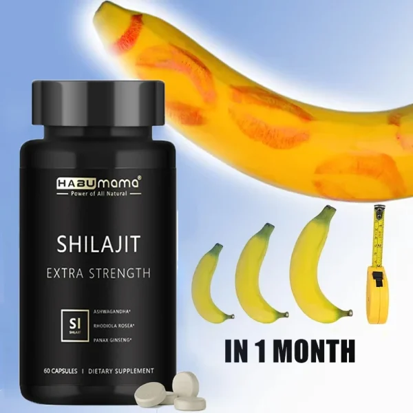 Male Enhancing Supplement with Natural shilajit, Strength and Endurance, Boost Performance, Supports Reproductive Health - Image 2