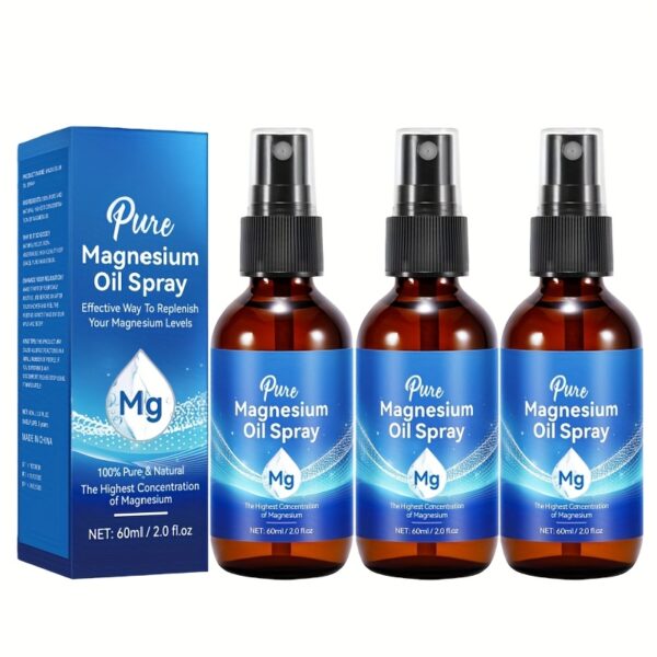 Magnesium Oil Spray, 100% Pure Magnesium Oil Spray - No Other Additives